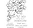 Штампи від Poppystamps - Peony Bouquet clear stamp set