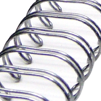 Спираль для биндера Zutter - Bind-It-All - цвет серебро, 12 мм, 6 штук