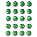 Прикраса Queen & Co - Twinkle Goosebumps - Light Green, 20 штук