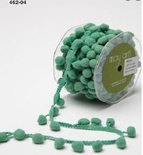 Стрічка Pom Pom String, ширина 1,2см, 90 см, колір бірюзовий