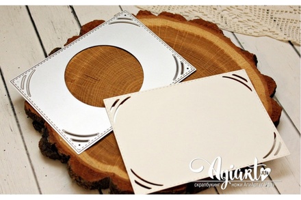 Ніж для вирубки "Основа для Фото 10*15см" від AgiArt, 110*160 мм