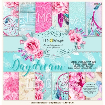 Набір скрап-паперу LemonCraft - Daydream, 30x30 см, з бонусом