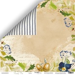 Аркуш двостороннього паперу для скрапбукінгу від Scrapmir - Дубок - Family Tree, 30x30cм