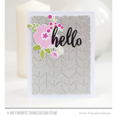 Акриловый штамп My Favorite Things - Bold Blooms