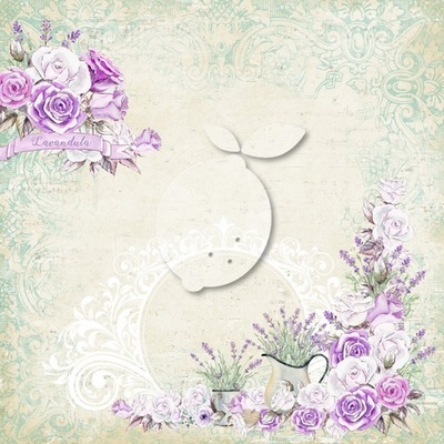 Аркуш двостороннього паперу для скрапбукінгу від LemonCraft - My Provence Provence 04