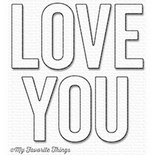 Ніж для вирубки My Favorite Things - Die-namics Love You