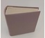 Заготовка для альбому в м'якій обкладинці (сіро - бузковий) 10 аркушів, розмiр 20*20 см з пивного картонуʼ