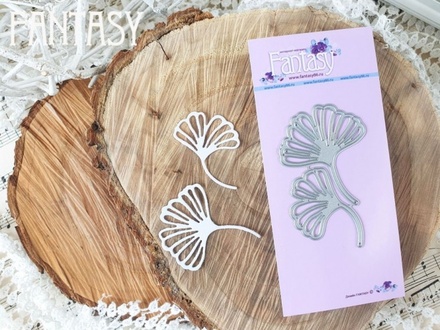 Ніж для вирубки Fantasy "Листя Гінкго" розмір 7*5,1 см