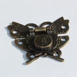 Замочек-бабочка металлический, 52х45мм, 2 детали