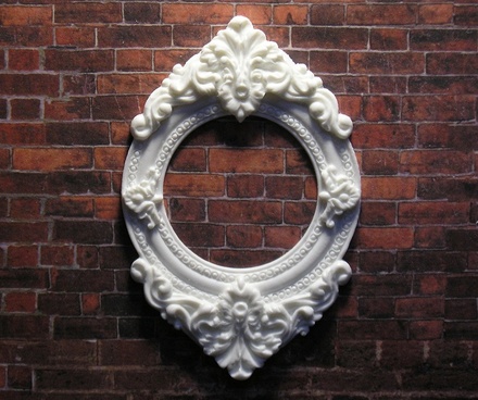 Пластикова рамка від E.В.А., 8.5x5.5см