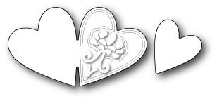 Ніж для вирубки від Poppystamps - Lovely Locket