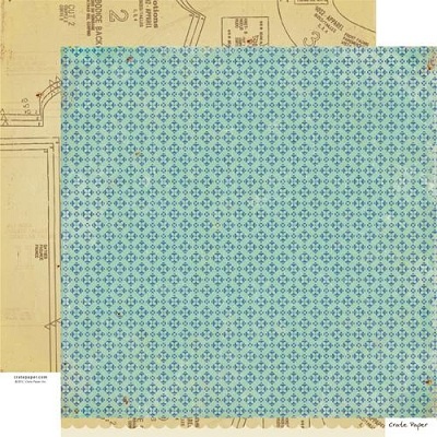 Аркуш скрап-паперу Crate Paper - Pretty Party Spool, 30x30 см, двосторонній