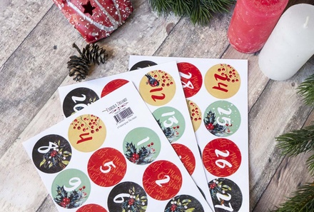 Набір для творчості Адвент-календар #1 UA, ТМ Fabrika Decoru, укр.мова