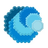 Ніж для вирубки Spellbinders - Large Scalloped Octagons, 6 шт.