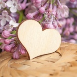 Дерев’яний декор ScrapBox - Сердечко Wfo-003