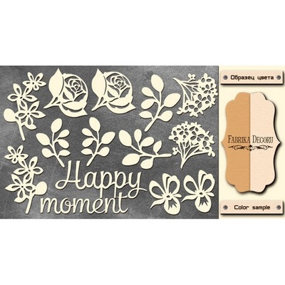 Набір чіпбордів TM Fabrika Dekoru FDCH-184, колір молочний, крафт