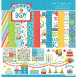 Набір паперу від PhotoPlay - Party Boy, 30x30cм