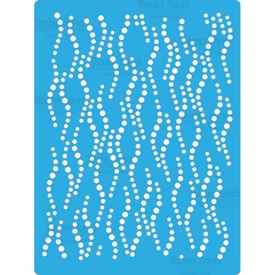 Маска - Фабрика Декора - Пузырьки, 15смх20 см