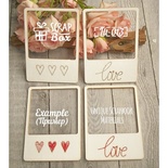 Чипборд ScrapBox - Для вишивки слайди Love №1