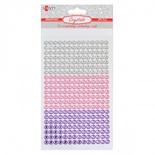 Набір перлин Santi на клейовій основі Shades of Pink, 6 мм, 294 шт., ТМ Santi