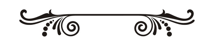 Акриловый штамп KR010 Разделитель, размер 5,6 * 0,9 см