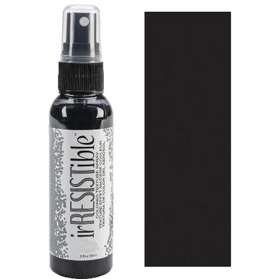 -50% Краска-спрей Tsukineko IrRESISTible Texture Spray - Tuxedo Black