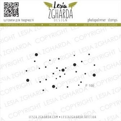 Акриловый штамп Lesia Zgharda Мерехтіння зірок F166