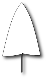 Ніж для вирубки від Poppystamps - Large Fremont Pine Background