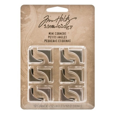 Металлические уголки Tim Holtz - Ideaology - Mini Corners