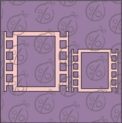 Чипборд. Набір рамок «Кінокадр» №1 cb-339