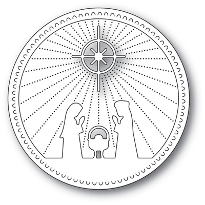 Ножи от Memory Box - Starlit Nativity Scene craft die