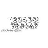 Ніж для вирубки My Favorite Things - Die-namics LLD Bottlecap Numbers