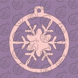 Чипборд. Новорічна куля №1