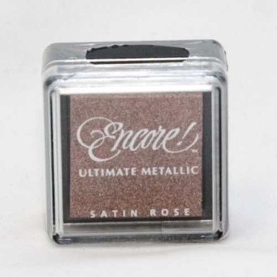 Чорнило Tsukineko Encore Ultimate Metallic Small Ink Pad - Satin Rose