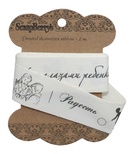 Лента отрезная от Scrapberry's - Детство, 25мм, 2м, хлопок