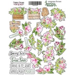 Набір наліпок Spring blossom, ТМ Фабрика Декору