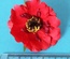 Квітка маку, червоний, 1 шт.