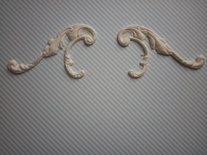 Гнучкі пластикові фігурки - Набір завитків №2, 10x6см