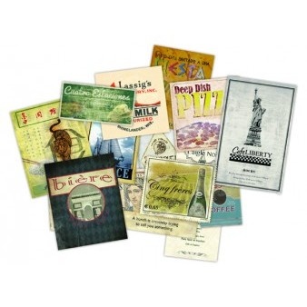 Набор высечек - 7Gypsies - Epicurean - Mini Ephemera Pack