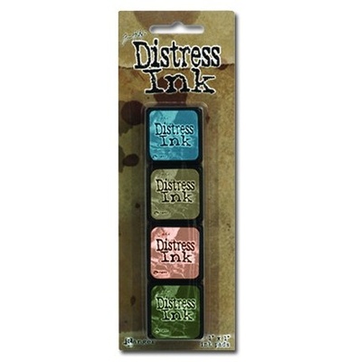 Набір штемпельних подушок Ranger - Distress Mini Ink Kit - Kit 9