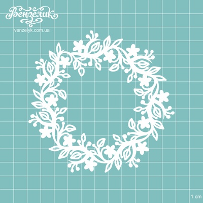 Чипборд від Вензелик - Рамка 89, розмір: 108x105 мм