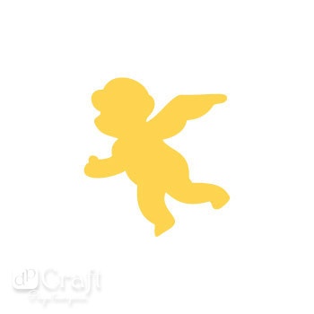 Дірокол фігурний 3,7СМ АНГЕЛ, TM dpCraft (Dalprint)