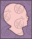 Чипборд Профіль "Дитина", Великий, cb-383