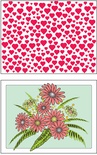 Дошка для тиснення Hearts/Flowers від Cheery Lynn Designs