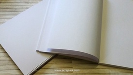 Блок для блокнота от Евгения Курдибановская ТМ, чистый, белый, А5, 196 стр.