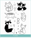 Штампи від Studio Katia - Foxes, STKS013