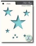 Маска від Memory Box - Stensils - Solo Stars