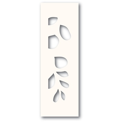 Набір з ножа для вирубки і трафарета від Poppystamps - Mistletoe Side Strips and Stencil