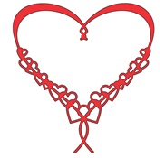 Ніж для вирубки Love You More від Cheery Lynn Designs, 1 шт.