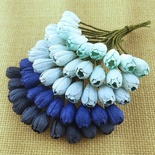 Набір тюльпанів (блакитні і сині відтінки), 10мм, 10 шт.